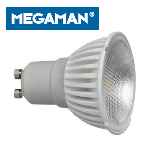 Megaman GU10 6W LED Lamp (50W) - Dimmable
