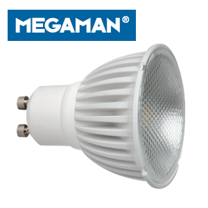 Megaman GU10 7W LED Lamp (50W) - Dimmable