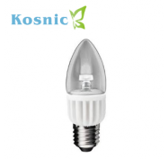 Kosnic Screw Cap (E27) 3W Clear Candle Lamp (20W)