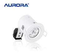 Aurora Fire-rated GU10 Compact Steel Fixed Downlight
