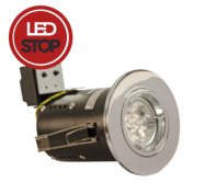 LEDStop 6.5W Fire-Rated LED Ceiling Light (60W)