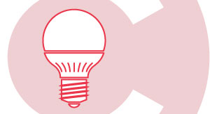 regular light bulbs